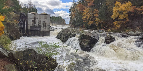 Fall Rapids at Mine Falls Park - Nashua, NH