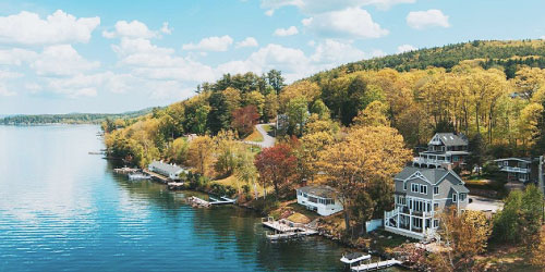 Early Fall on Lake Winnipesaukee