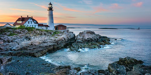 Portland Head Lighthouse at Cape Elizabeth, ME
