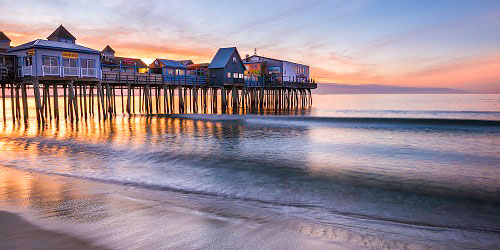 A Grand Day Begins at Old Orchard Beach, ME